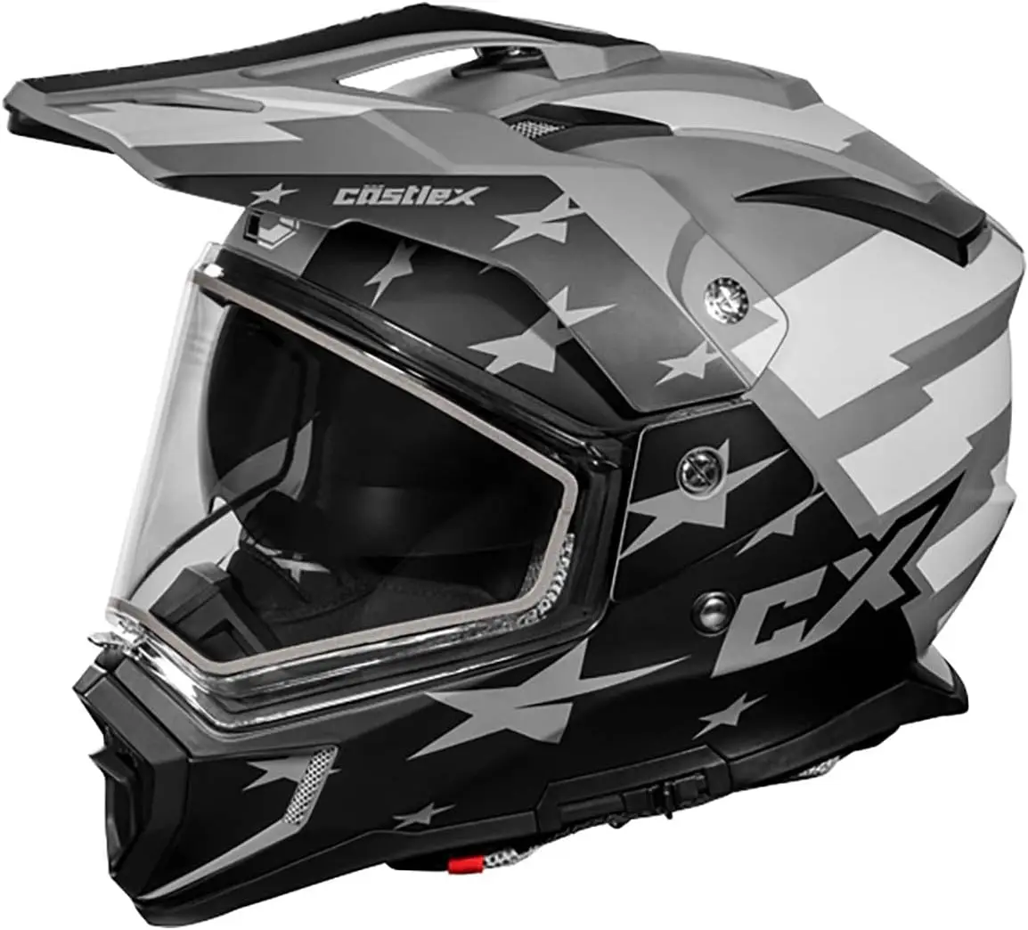 

CX200 Liberty Dual Sport Snow Helmet (Matte Charcoal - X-Large)