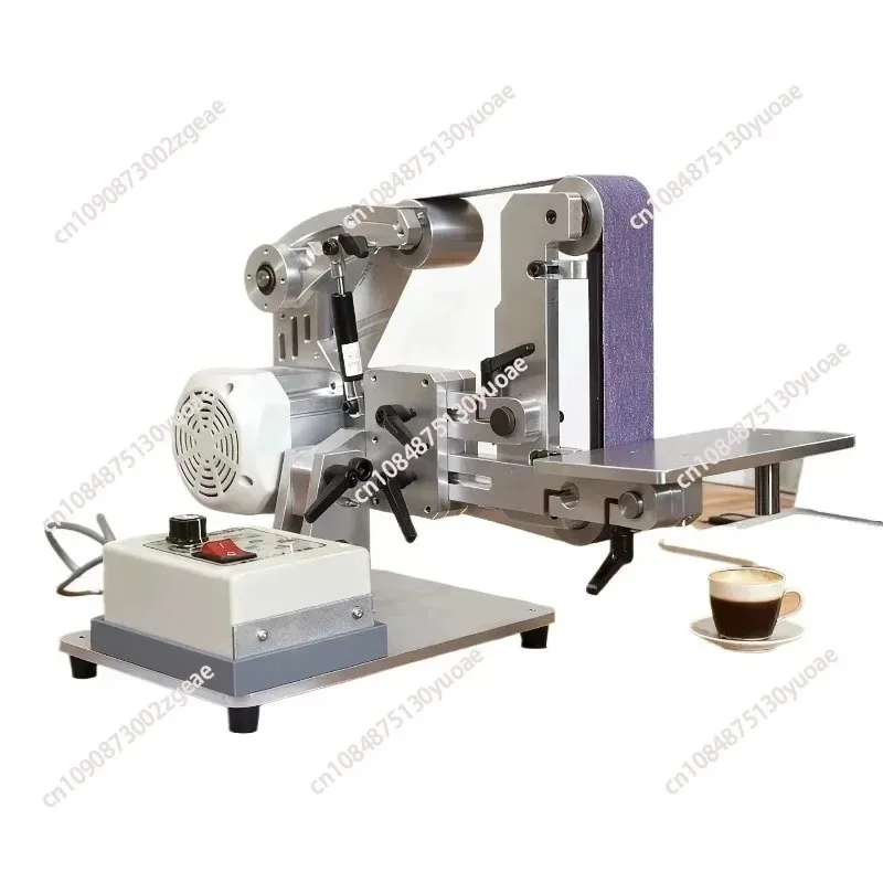 Belt machine metal woodworking grinding vertical and lying dual-purpose 915 * 50 high-power woodworking trimming and grinding