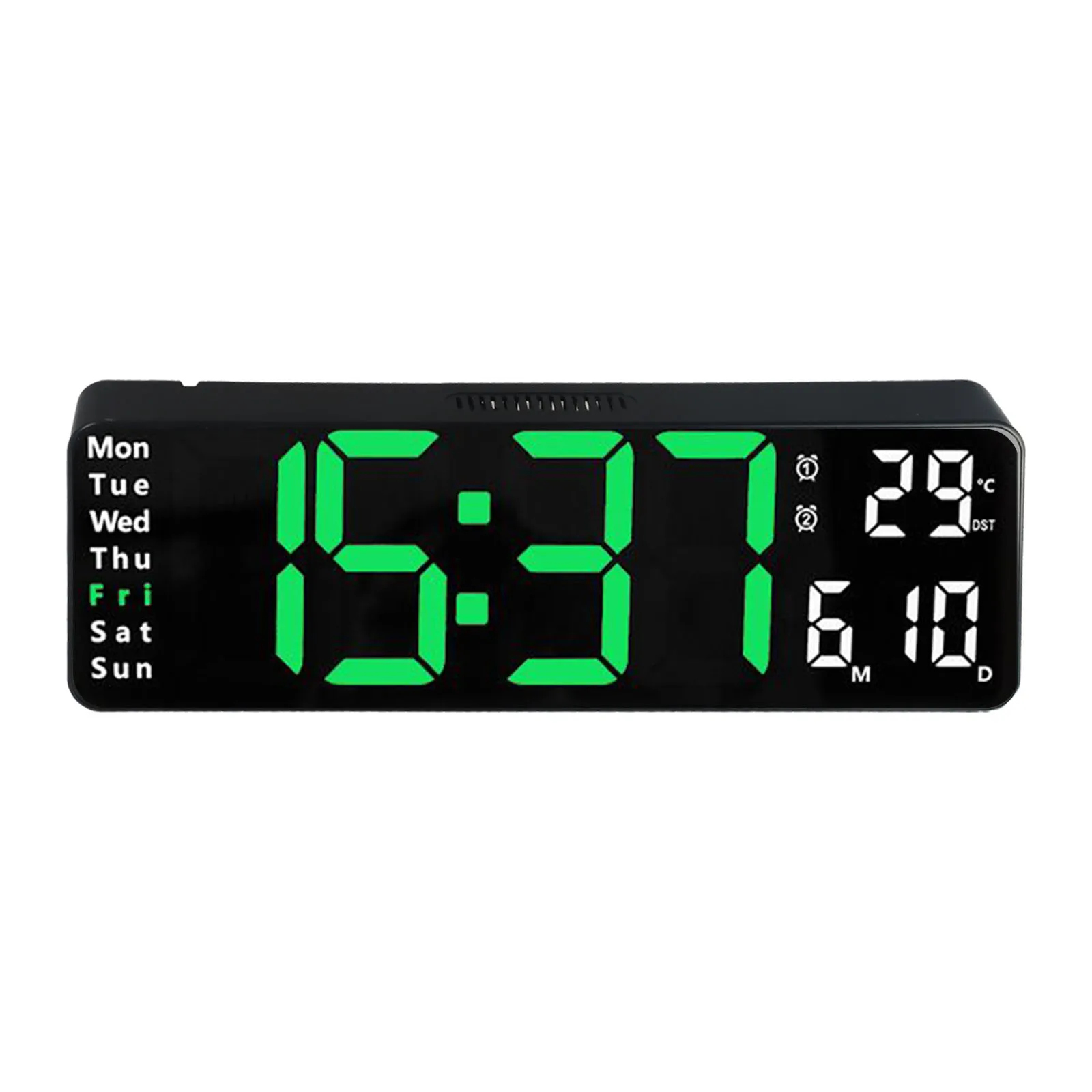 

Electronic Clock Alarm Clock Home Decor Decorative Temperature Clock Power-off Memory Convenient Time Reminders