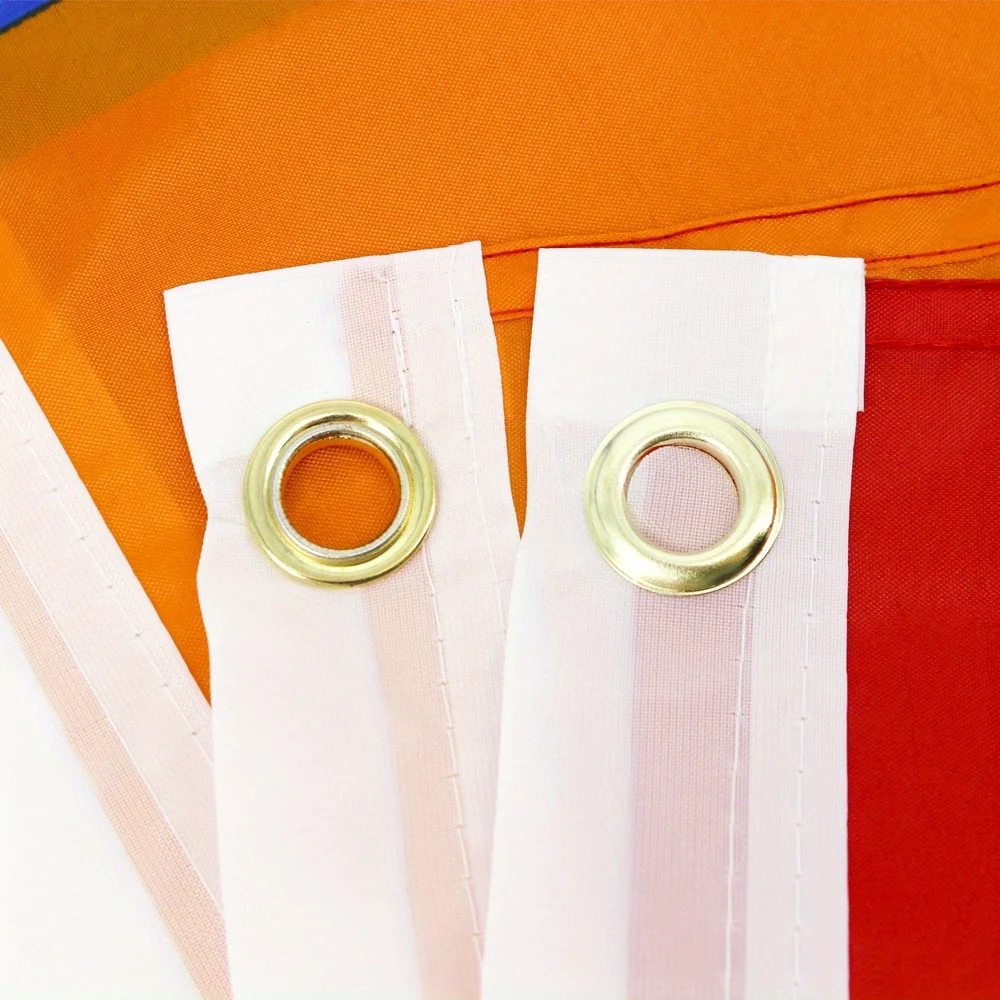 1pc Armenia National Flag 3x5Ft Durable Polyester, Two Brass Grommets, Indoor/Outdoor Patriotic Decoration - view 4
