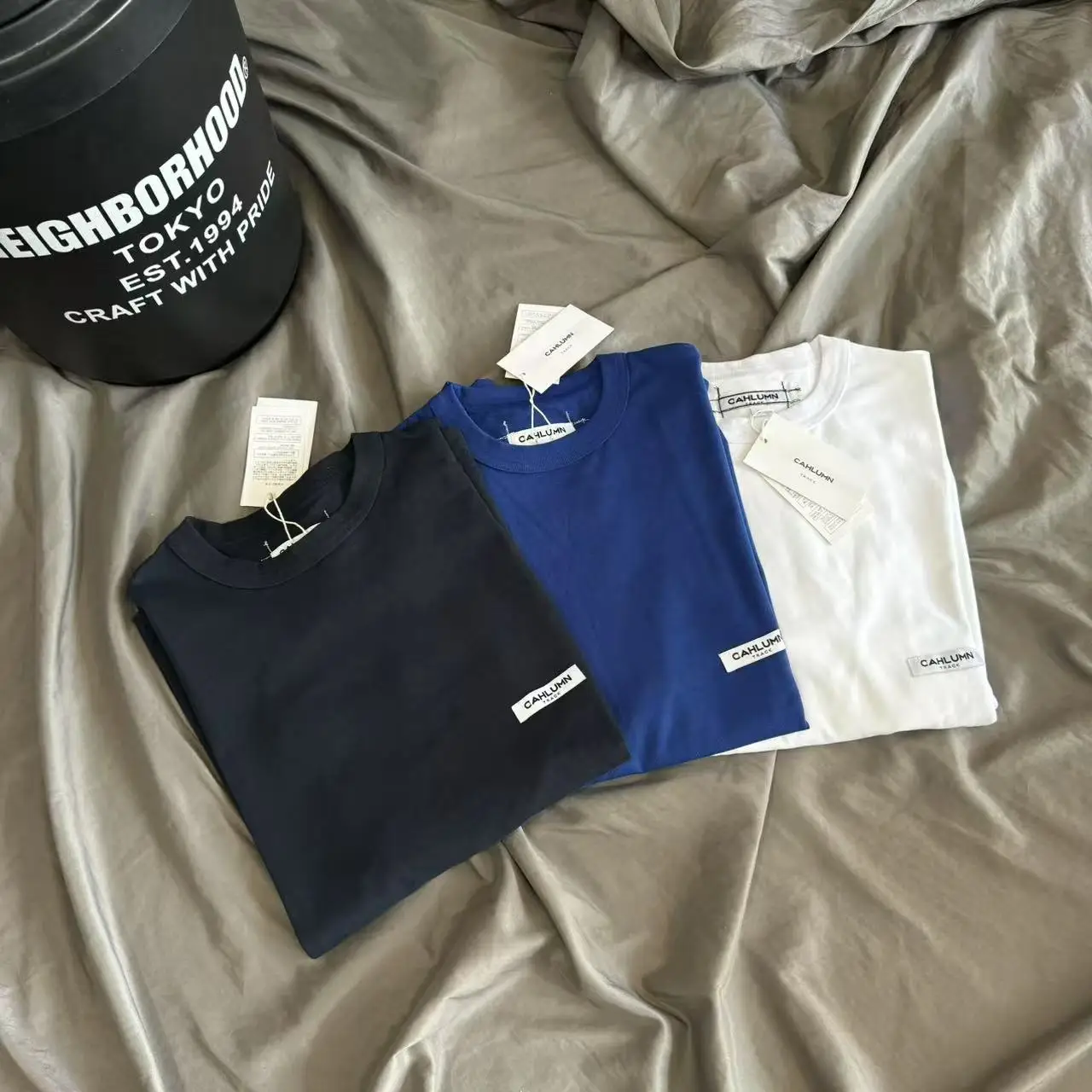 

Свободная базовая футболка Long Sve ex Couples Sle, удобная круглая длинная футболка Ne CAHLUMN Heavyweight Tagl