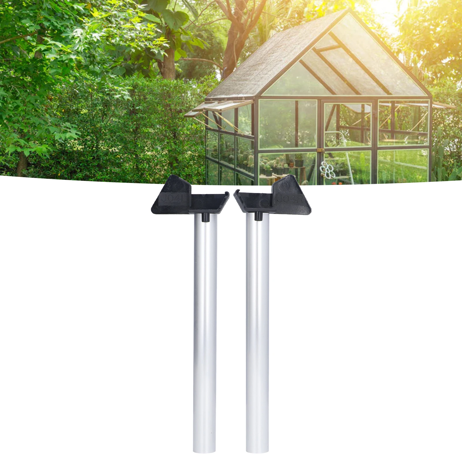Greenhouse Rain Gutter Drains Silver Drainage Downpipe Gutter Kit Gutter Water Butt Pipe Kit Guttering Water Butt Down Pipe