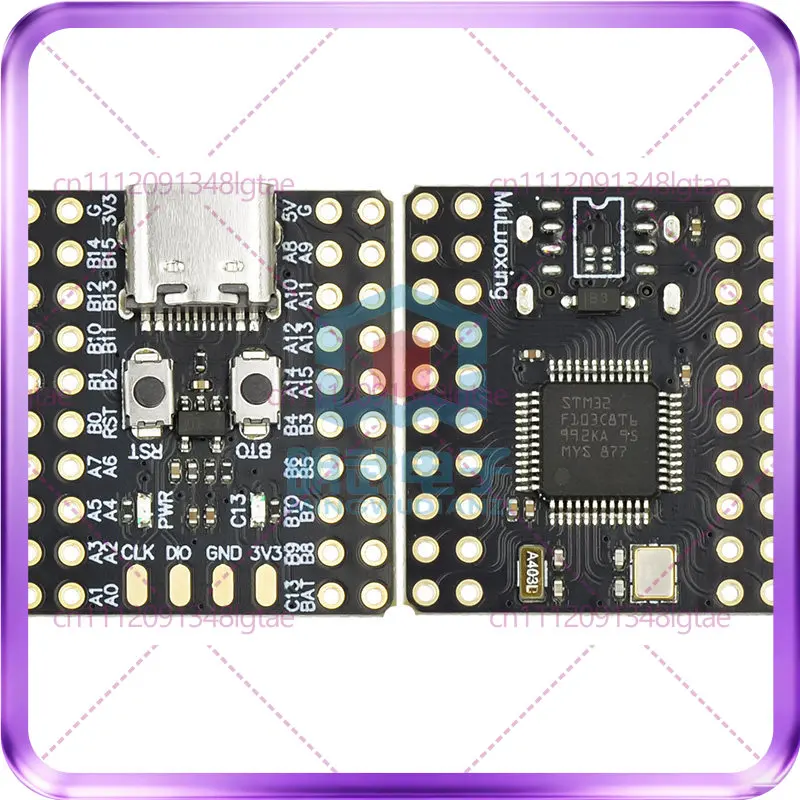 3pcs STM32F103C8T6 mini development board microcontroller, core board ARM architecture, minimum system board