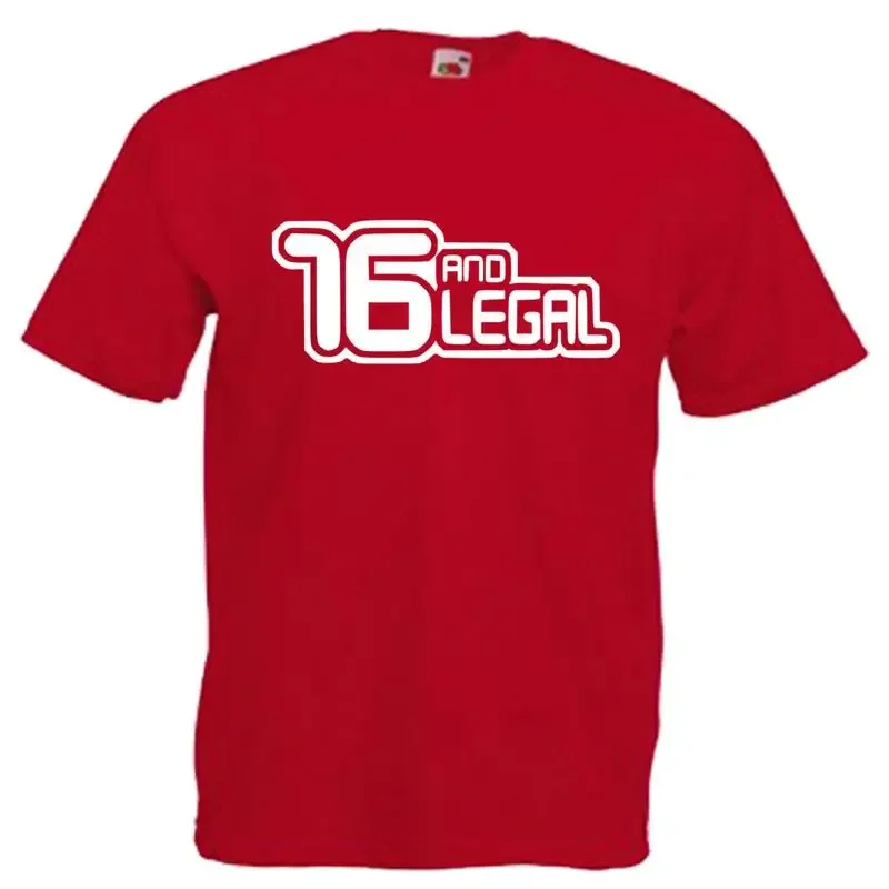 16th Birthday Gift Adults Mens T Shirt 12 Colours Size S 3XL