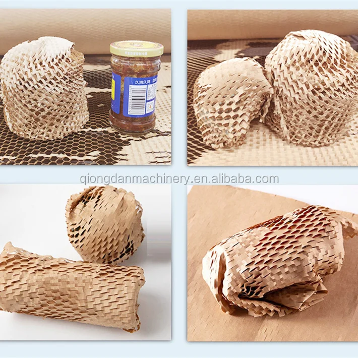 High Performance Honeycomb Wrapping Paper Making Machine Fish Net Cushion Paper Forming Cutting Shredder Machine for Packaging