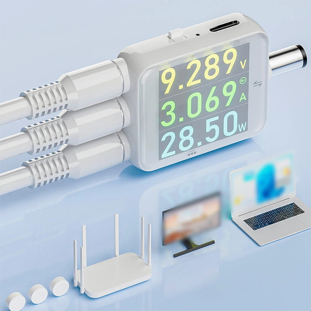 B50 DC Digital for Power Analyzer with Curve Plotting Capability and Battery Capacity Calculation for Engineering for labs