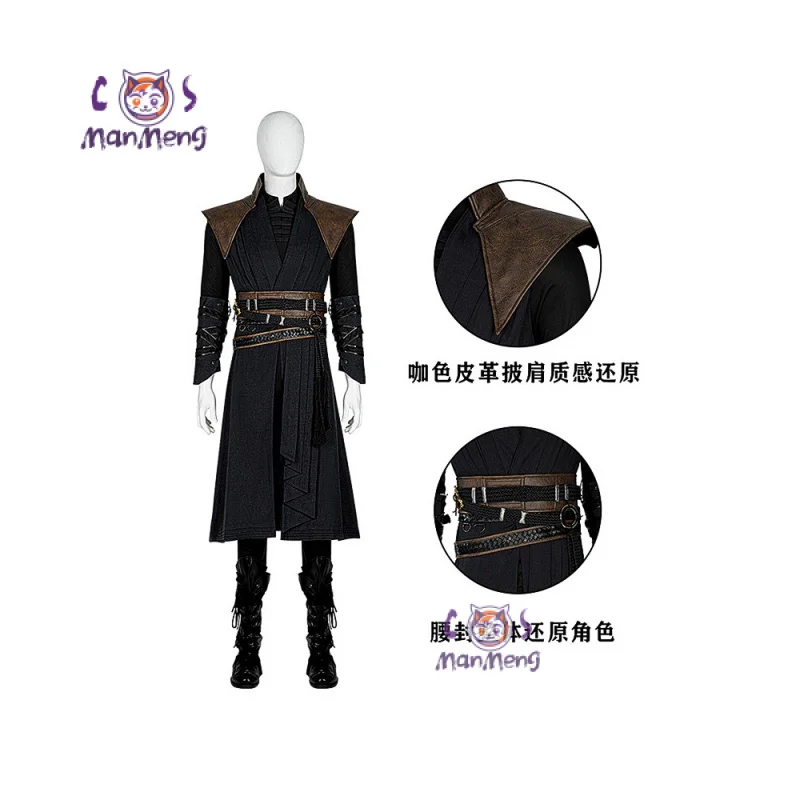 Superhero Stephen Strange Cosplay Doctor Strange Costume Shoes Prop Suit Outfits Carnival Party Custom Men High quality Uniform