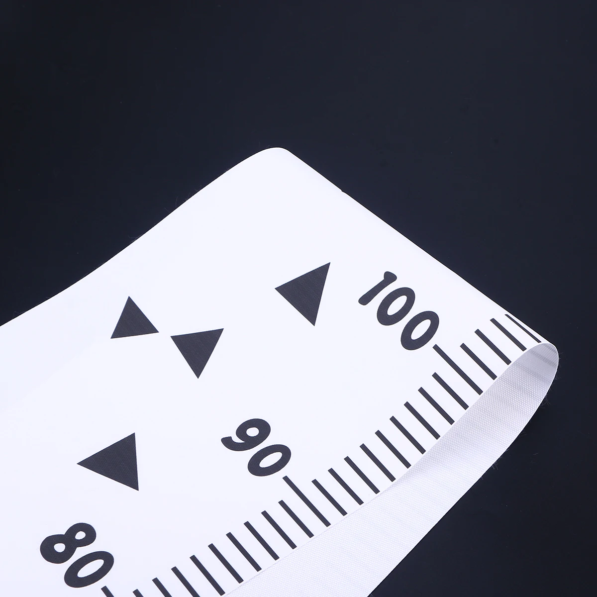 

Height Growth Chart Hanging Ruler Room Wall Fabric Wood Frame Triangle Home Decoration Growth Tracking Tool