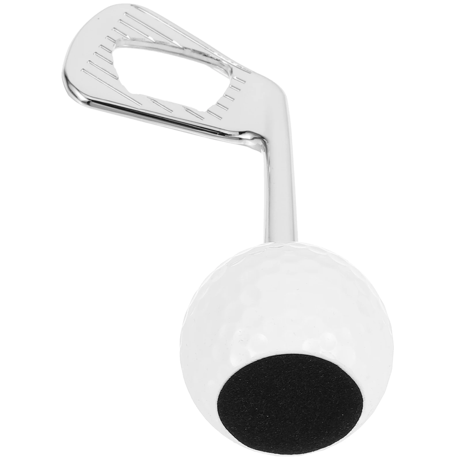 

Zinc Alloy Beer Bottle Opener Silver Golf Ball Handle Portable Kitchen Accessories Manual Easy Clean Anti Rust Scratch