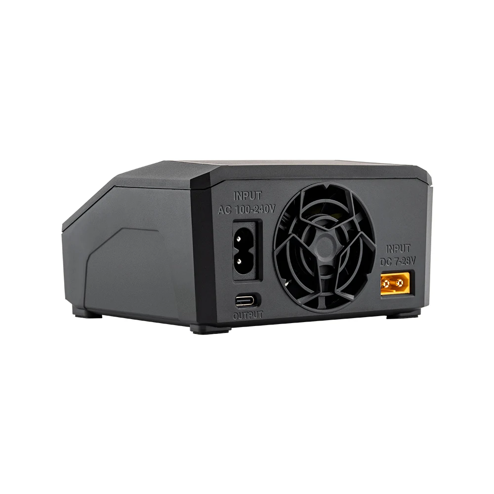 ToolkitRC M6DAC V2 ثنائي القناة الذكية يبو شاحن بطارية مفرغ التيار المتناوب 200 واط تيار مستمر 400WX2 16A ل 1-6S LiHV يبو PD 65 واط نموذج سيارة #4