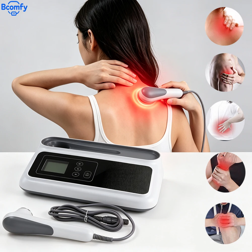 Ultrasonic Therapy Machine Home Use Portable Physiotherapy Machine Ultrasound Beauty Massage Device for Neck Shoulder Waist Knee