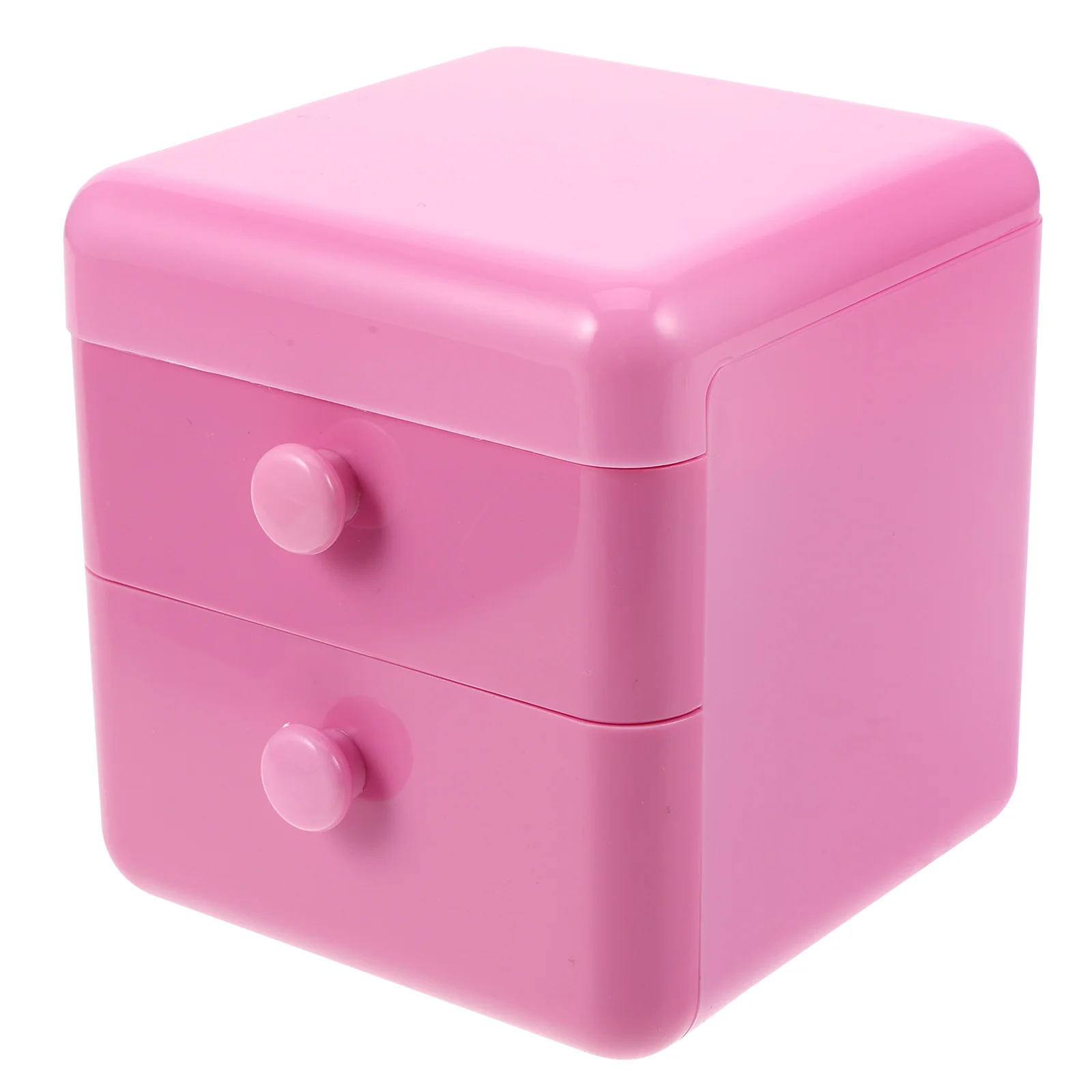 

Маленькая винтажная пластиковая шкатулка-органайзер для украшений, декоративный футляр для хранения колец и аксессуаров, для рабочего стола и столешницы