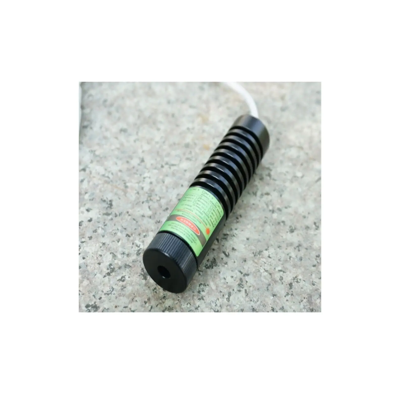 Focusable 488nm 60mW Cyan Blue Dot Laser Diode Module w Adapter