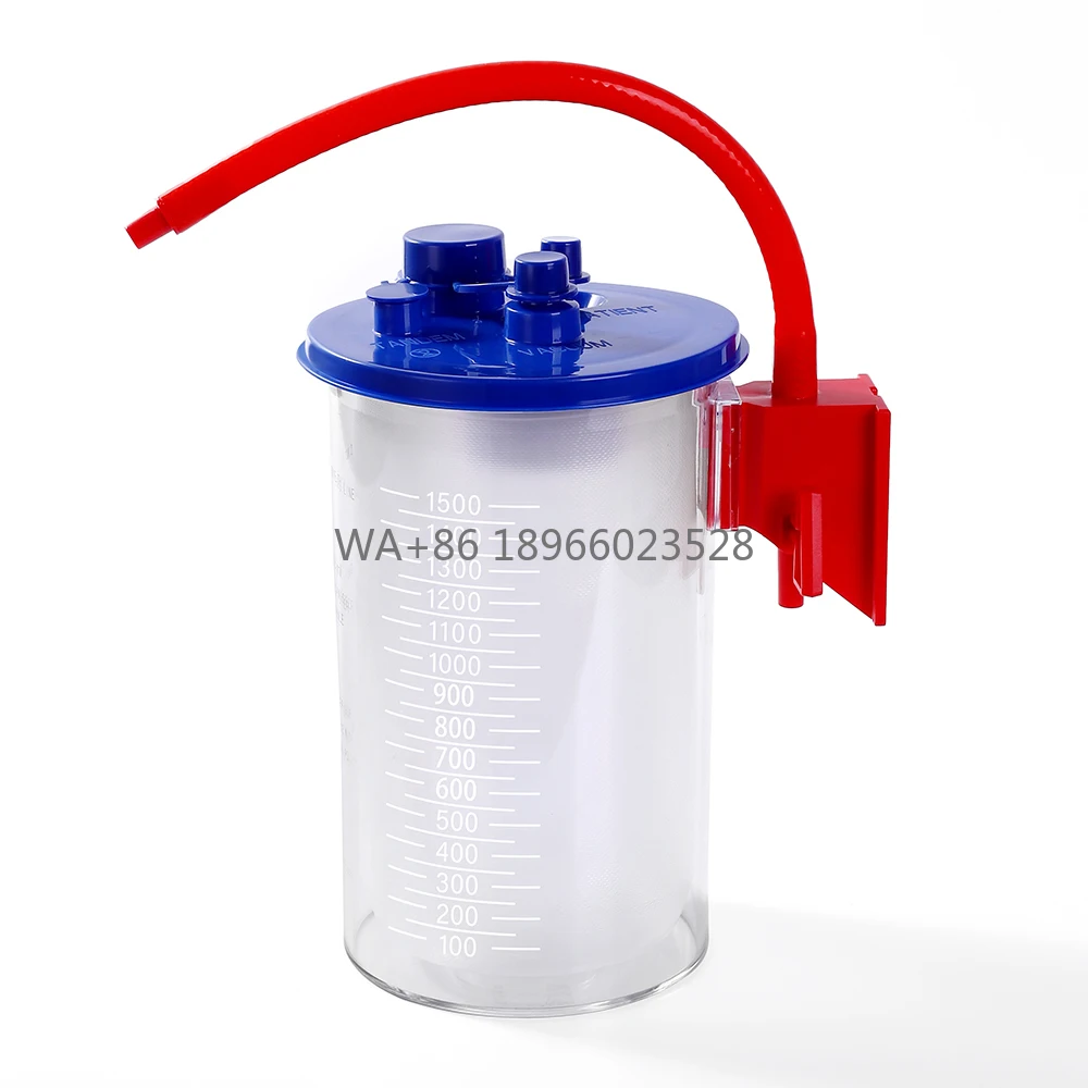 drainage-medical-jetable-transparent-bleu-pour-usage-hospitalier-emballage-individuel-1500-ml