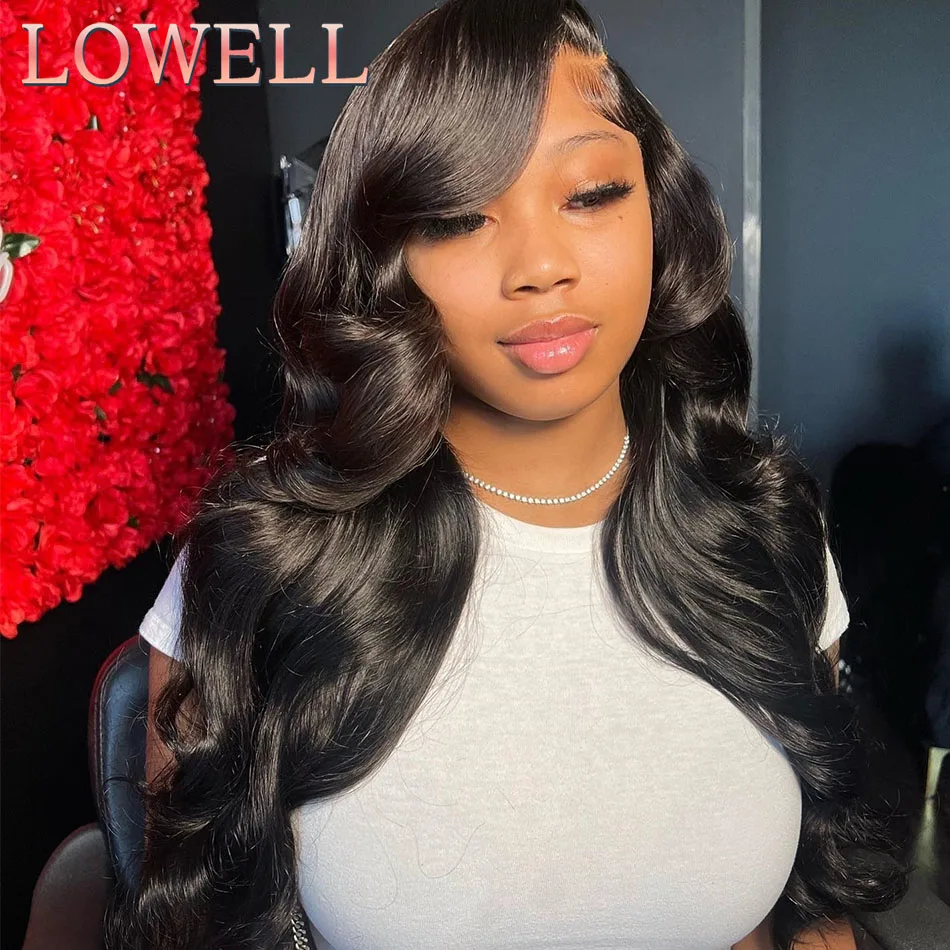 38 40 Inch Body Wave 13x6 Hd Lace Frontal Wig Human Hair For Women Brazilian Pre Plucked 13x4 Transparent Lace Front Wigs