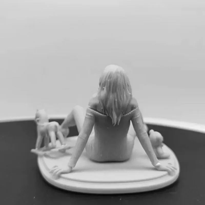 1/24 75Mm Wall Street Wolf Female Lord Margot Resin Figure Assembled Model Kit Miniature Unassembled and Unpainted Diorama Toy