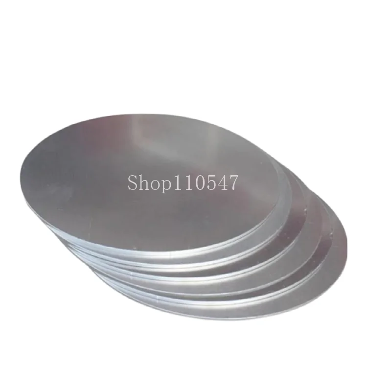 Thick 0.5-10mm 1060/5052 Aluminum Round Plate Aluminum Disc Al Alloy Circular Plate Aluminum Circular Sheet Customizable