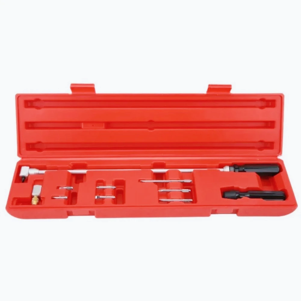 10Pcs Carburetor Adjustment Wrench Tool 90 Degree Bevel Screwdriver Angle Engine Carb Tune Up Adjusting Tool for ATV UTV