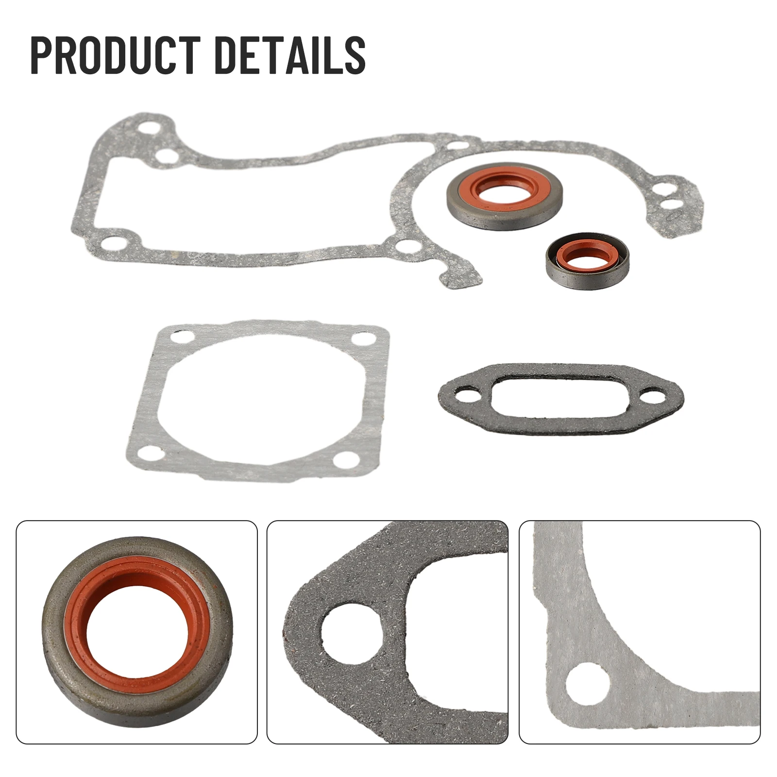 

Spare Parts Gasket Oil Seal Oil Seal 1121 007 1050 Assembly Engine Gasket Set Chainsaws Kit Accessories Reserve