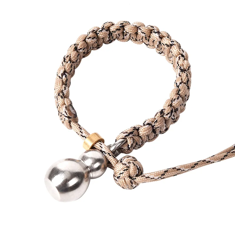 Outdoor Portable EDC Multifunctional Bracelet Car Emergency Window Breaking Hammer Tactical Wristband Survival Defense Tool