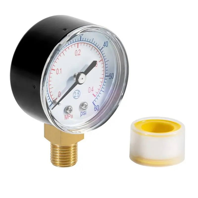 HOT-For Select Hayward ECX270861 Pressure Gauge Filter 0-60 PSI For Sand And D. E. Systems