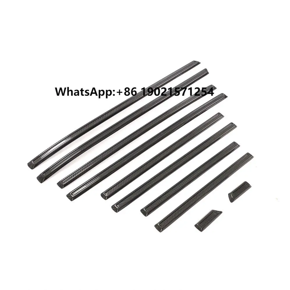 

Modify Luxury W464 W463 G Class Dry Carbon Fiber Car Door Interior Decoration Trims for Mercedes Benz G550 G63 G65 AMG 2020