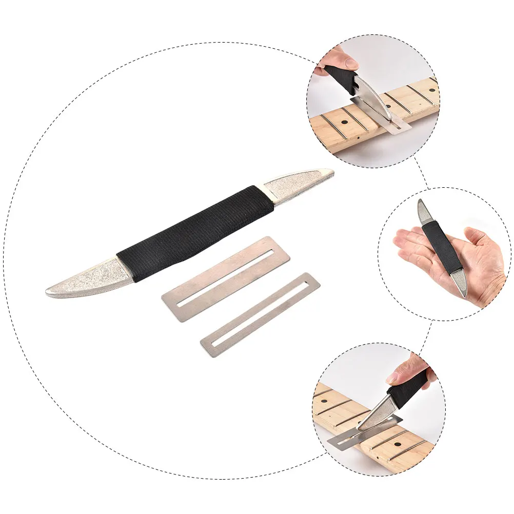 

Fret Grinding Tool Guitar File Kit Accessories for Dressing Setup Tools Fretboard Maintenance Guitar-tools