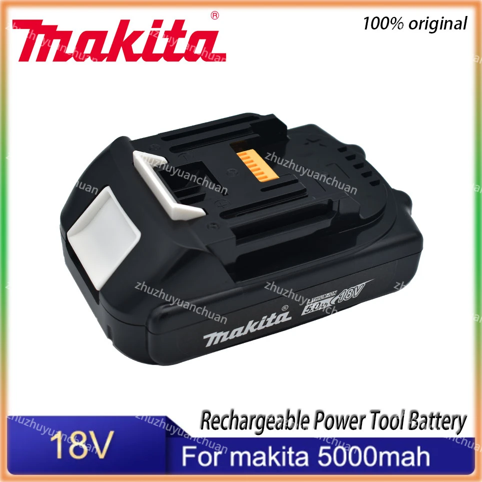 

Оригинальная перезаряжаемая литий-ионная батарея Makita 18В 5.0ah BL1830 BL1815 BL1860 BL1840 194205-3, сменная батарея для электроинструментов