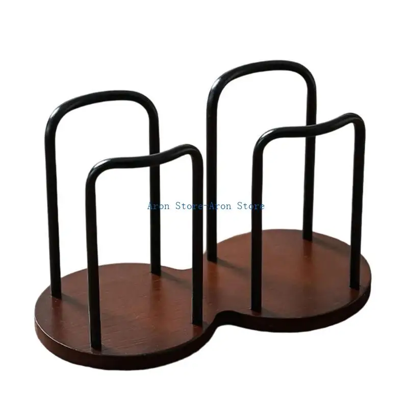 

H3CF Space Maximizing Cup Stand Coffee Mug Display Rack for Kitchens Offices and Dormitories Easy Assembly Shelf