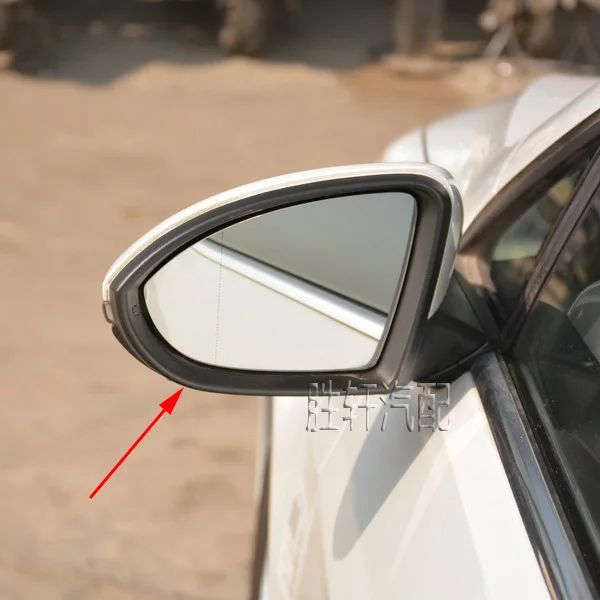 

For Volkswagen GOLF Golf MK7 Lingdu reverse mirror frame, mirror frame, reflective lens, rear seat outer frame