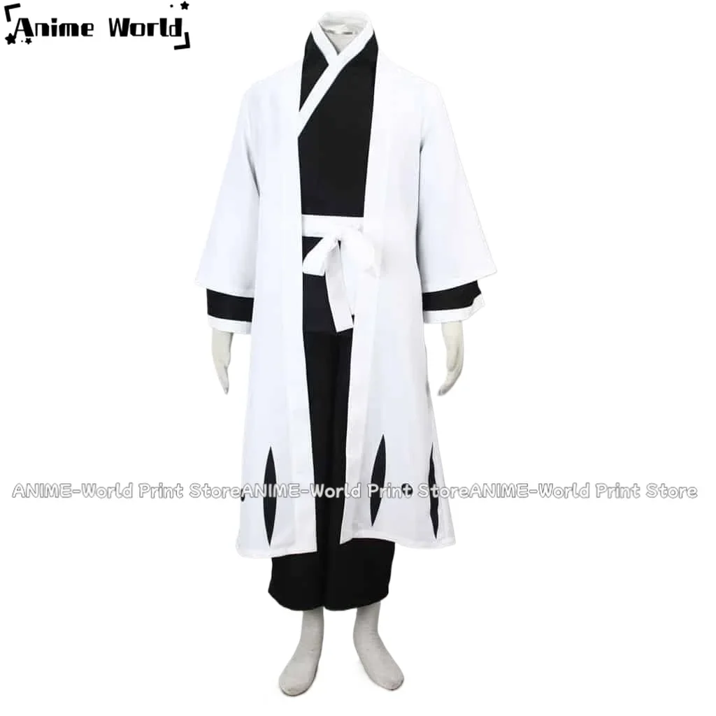 

《Custom Size》Japanese Anime Captain Sosuke Aizen Cosplay Costume Halloween