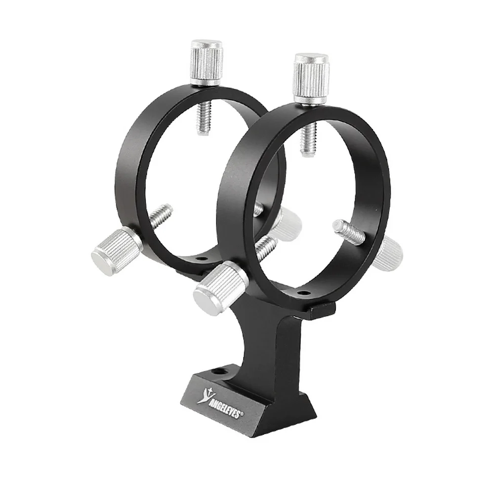 UKON-A 50mm Finderscope Bracket Star Finder Metal Structure Silver, Black, Red Astronomy Telescope Accessory