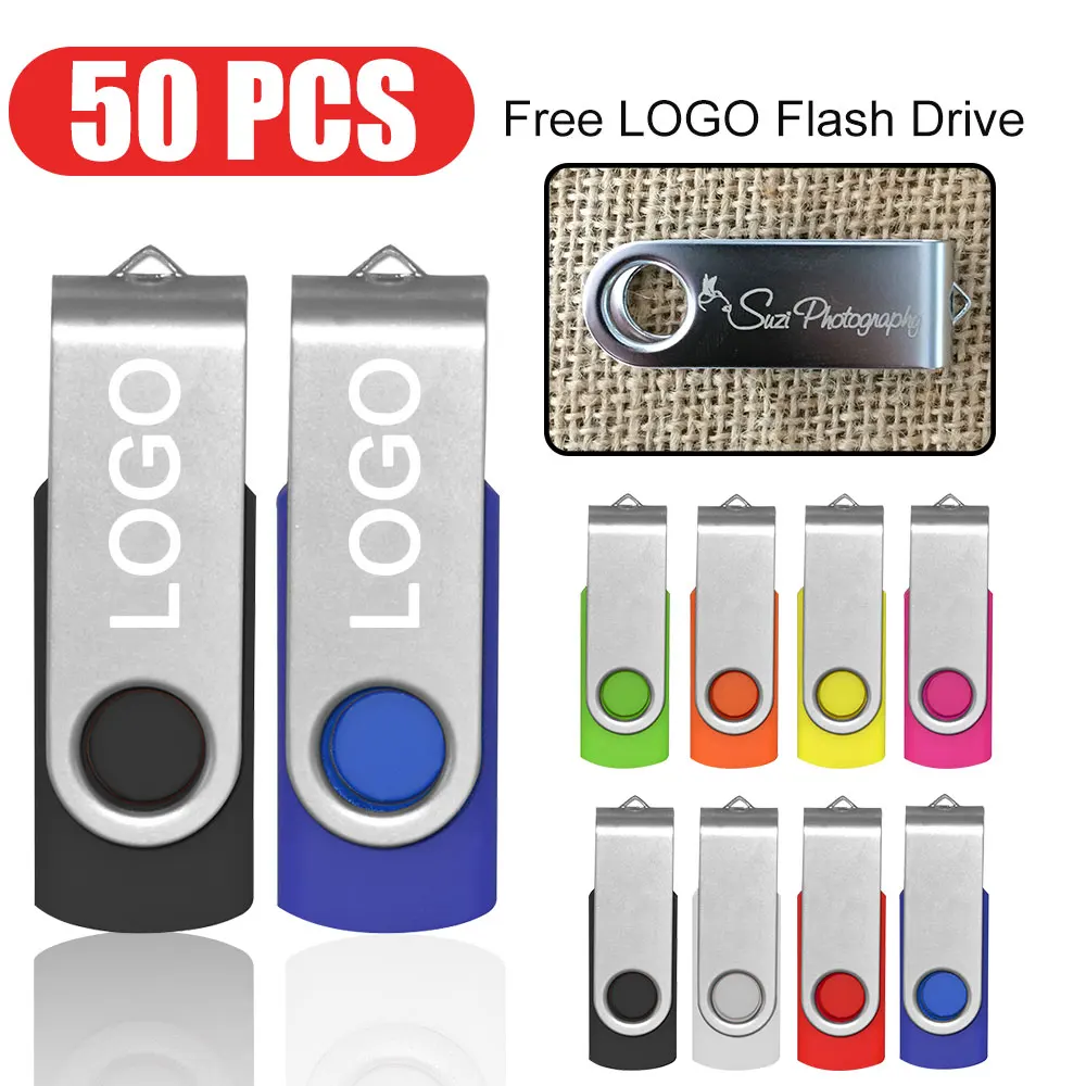 Szybsza wysyłka Bezpłatne logo Prawdziwa pojemność 50szt/lot Pendrive 128mb 4gb 1gb Prezent biznesowy USB2.0 Flash Pen Drive 512mb Memory Stick