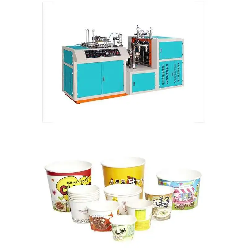 

Disposable Automatic Single-Sided Coated Making Price Coffee Paper Cup Forming Hine Price