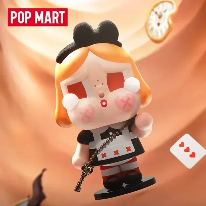 

POP MART CRYBABY CRYING AGAIN Series, оригинальная слепая коробка-сюрприз, загадочная коробка, милые аниме-фигурки, украшения, фигурки