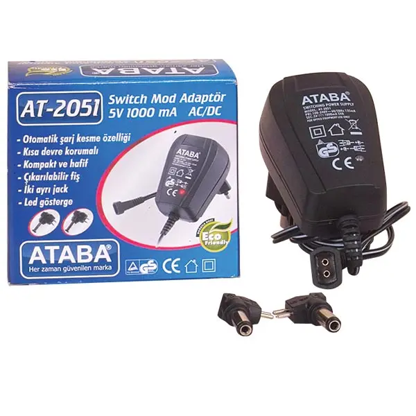 ATABA HORSE-2051 5V 1000 MAH SMPS ADAPTER