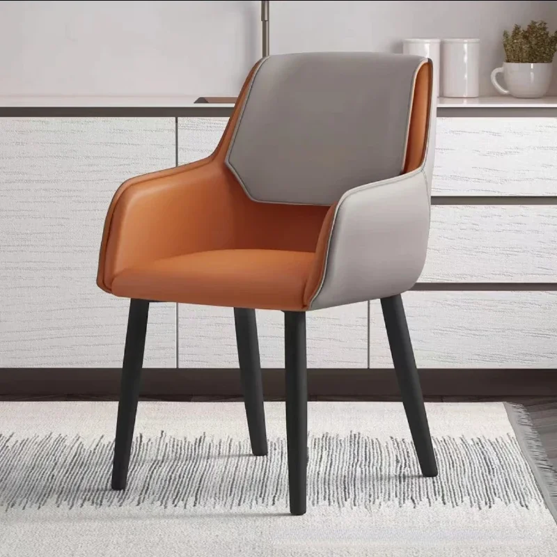 Nordic Dining Chair Simple Modern Light Luxury Family  Table and  Hotel Stool Back Leisure Computer Furniture