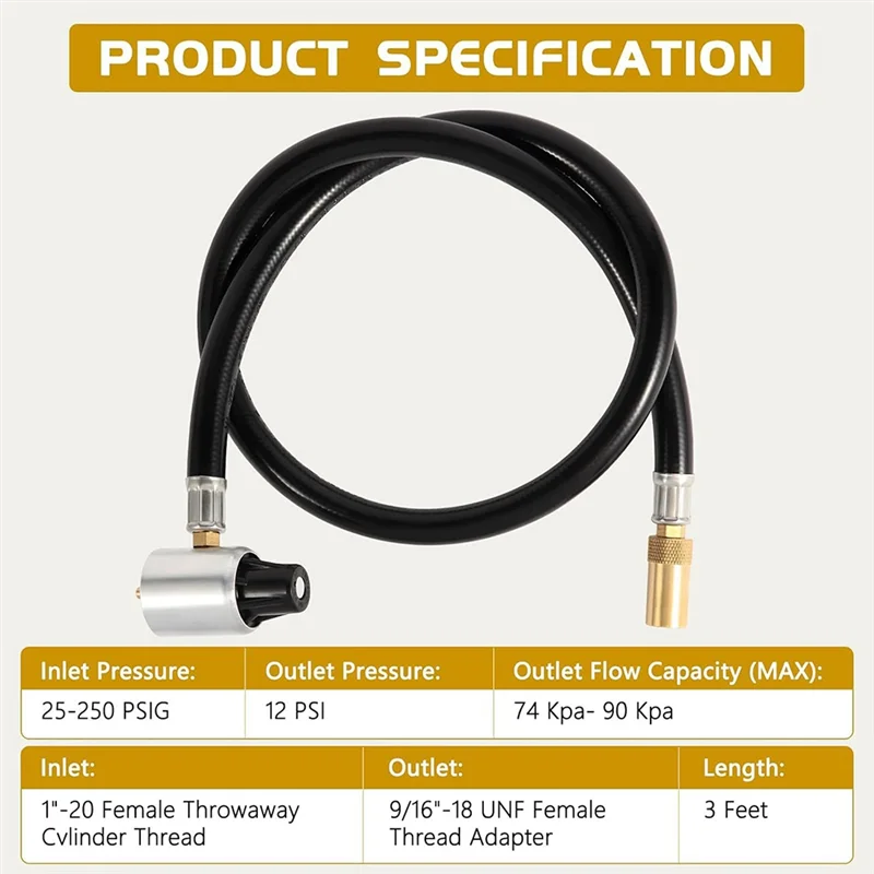 Propane Regulator For Hose For Propane Tanks 5430 Extension Hose For Propane Tanks And Propane Stove