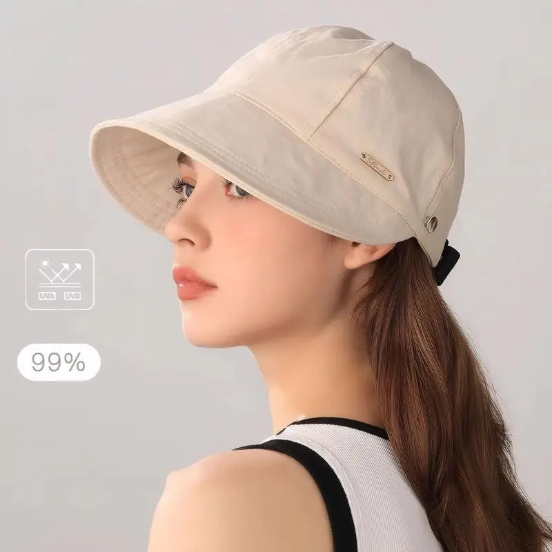 Helmet-Friendly Wide-Brim Sun Hat Waterproof and Quick-Drying for Versatile Outdoor Activities