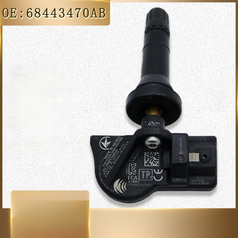 

68443470AB 4 шт. TPMS датчик контроля давления в шинах для Dodge Dodre Hornet, высококачественный автомобиль