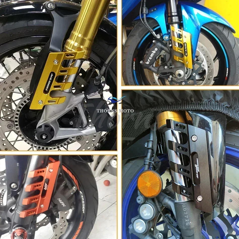 ل HYOSUNG GT250R GT125R GT650R GT 650R دراجة نارية قطعة من نسيج الجبهة شوكة معدات الحماية كتلة الجبهة الحاجز المنزلق الملحقات