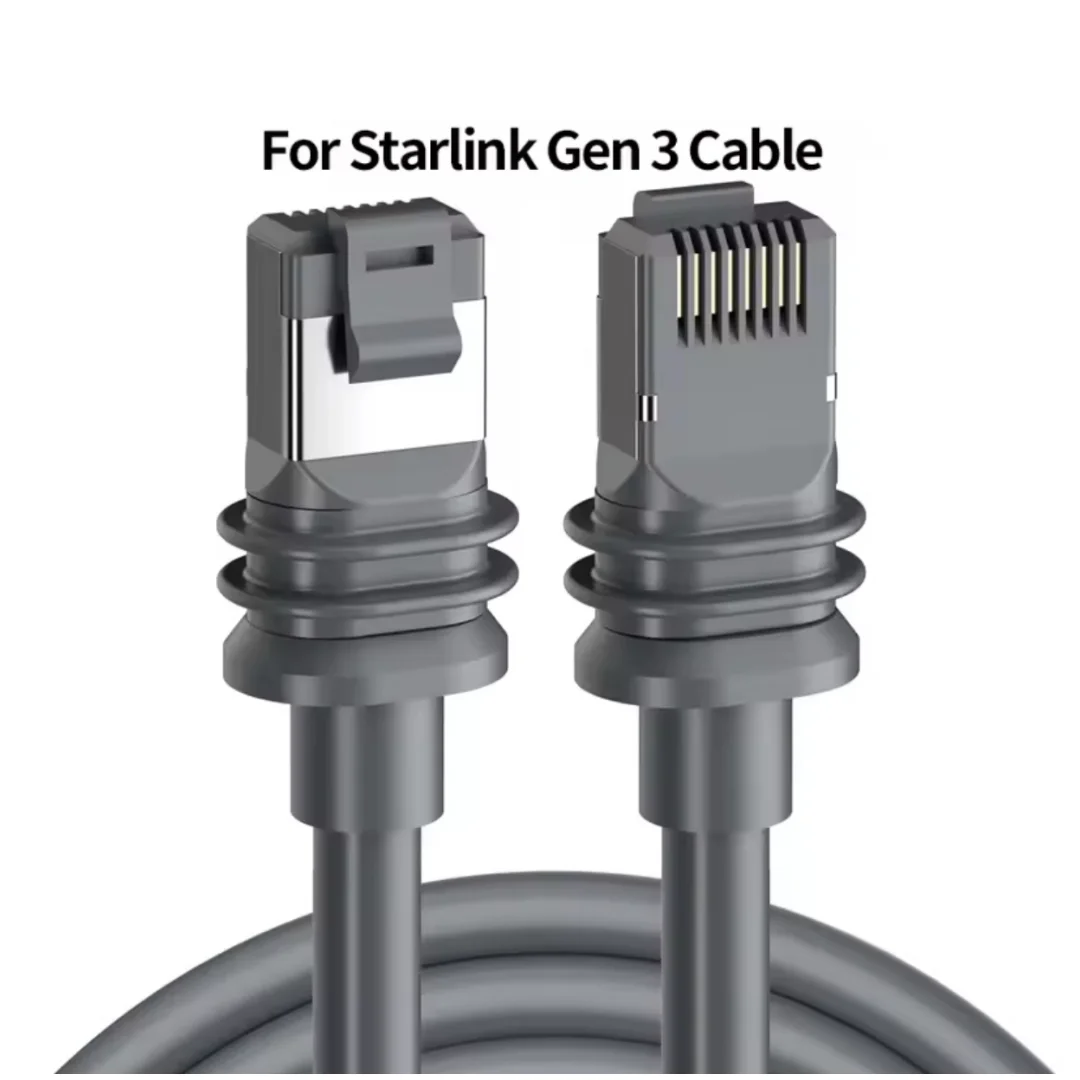 

For Starlink 3rd generation router cable, Gigabit Ethernet RJ45 router cable, used for Starlink satellite 3rd generation devices