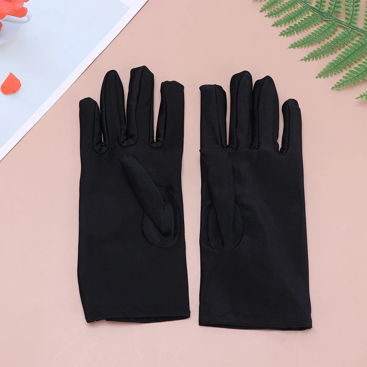 

4Pairs Moisturizing Protective Gloves Male Elastic Lightweight Spandex Work Gloves Industrial Gardening Cleaning Jewelry