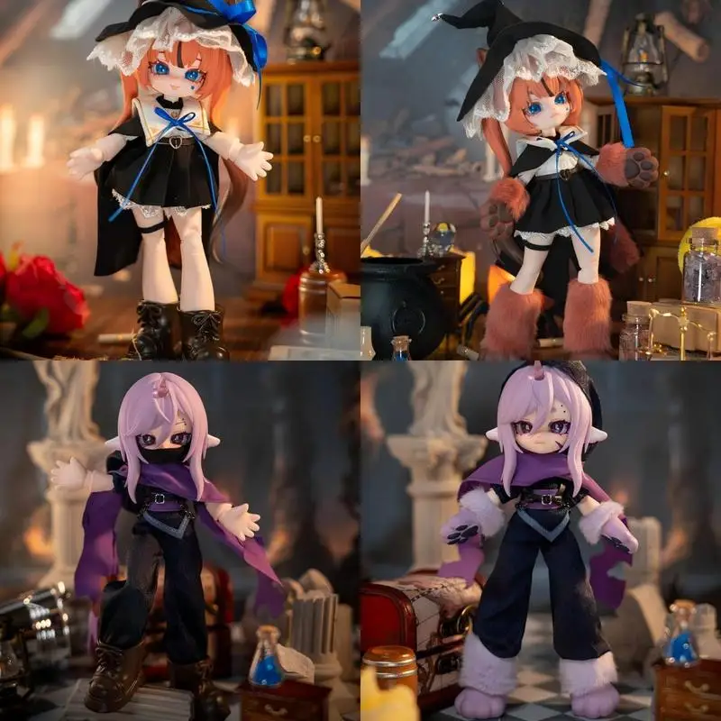 

Для серии Moon 1/12Ob MJD слепая коробка BJD Mystery Box Joint подвижная кукла-сюрприз сумка модель орнамент декор игрушка подарок для девочки