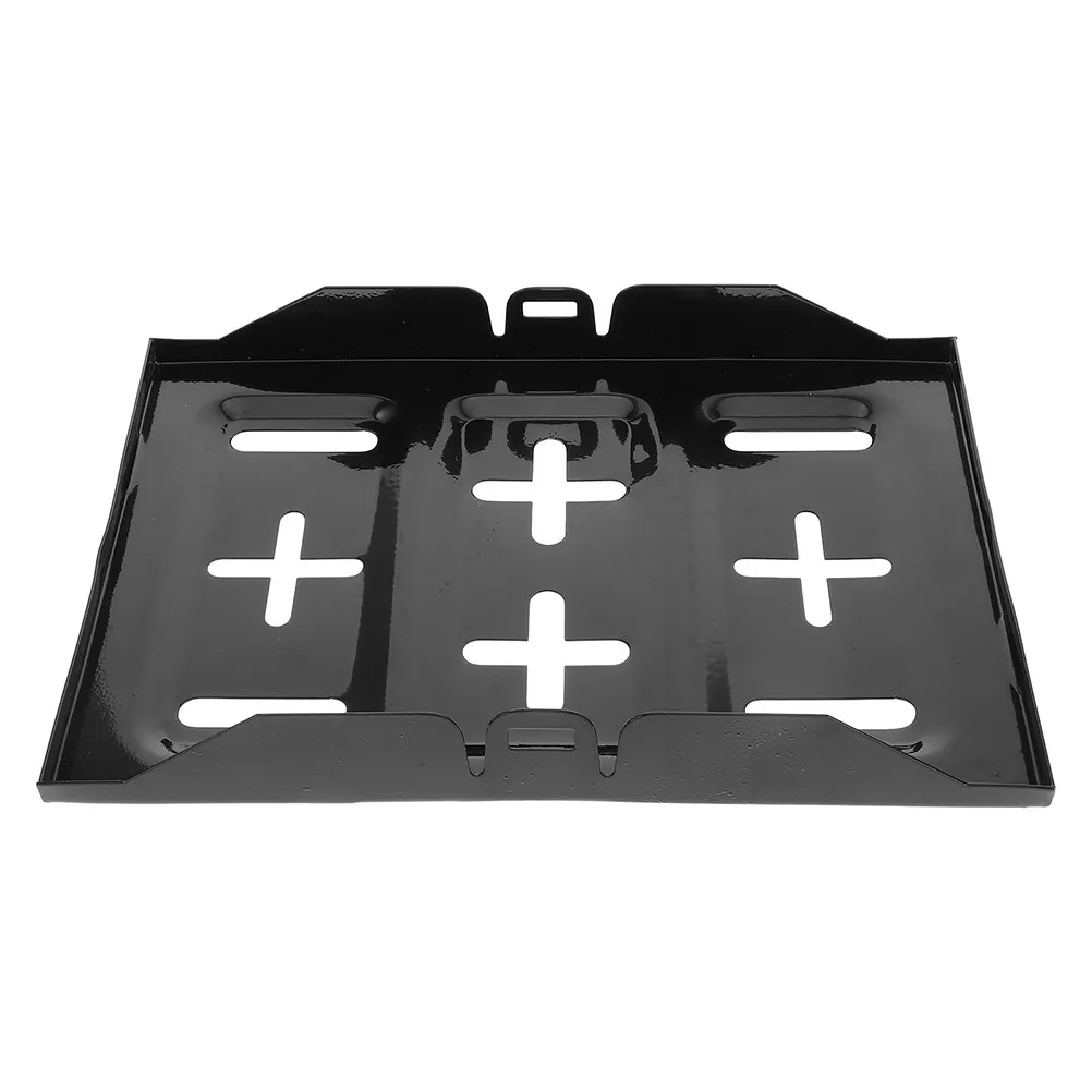 Car Battery Tray Holder Heavy Duty Metal Mount Secure Battery Installation Universal Automotive Support Bracket Replacement Kit