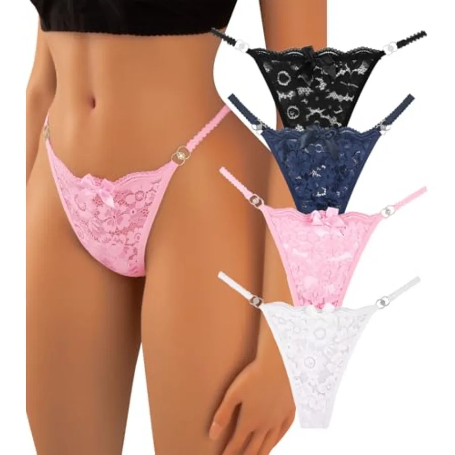 

Banamic Women G-String Thongs Panties T Back Breathable Sexy Underwear