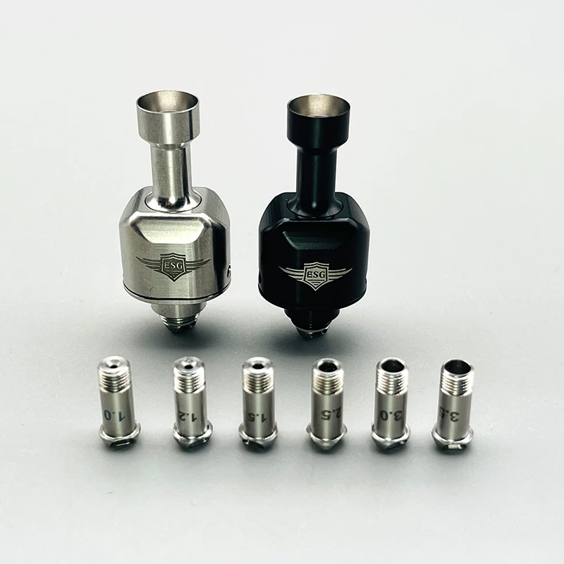 

DSX ESG Skynet style RBA Bridge with Air Pins 1.0 / 1.2 / 1.5 / 2.0 / 2.5 / 3.0 / 3.5mm for SXK Billet 70w mod vs SXK Hussar STM