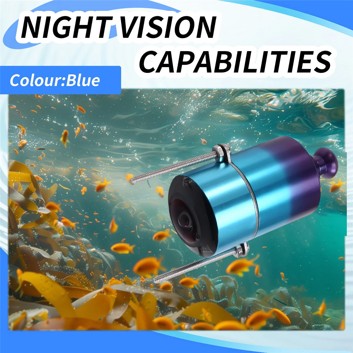 

A47ZZ Fish Finder Visual Anchor Fish Camera Underwater Fishing Camera Night Vision Deep Water Camera