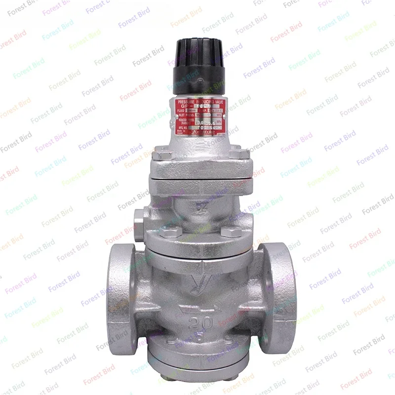 

GP-1001 Pilot operated steam pressure reducing valve for steam piping systems with handle