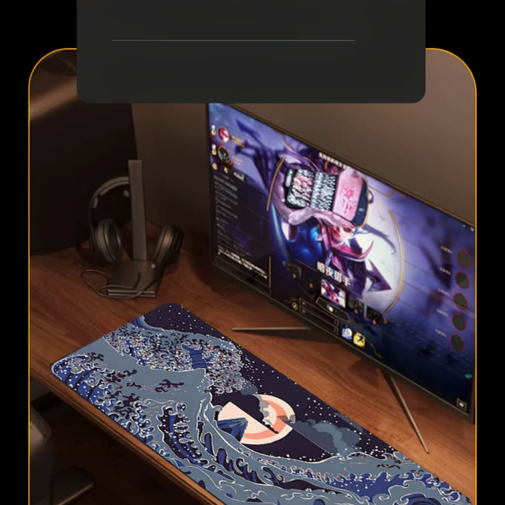 Extended Desk Mouse Pad Ocean - огляд і ціна Desk Setup Natural